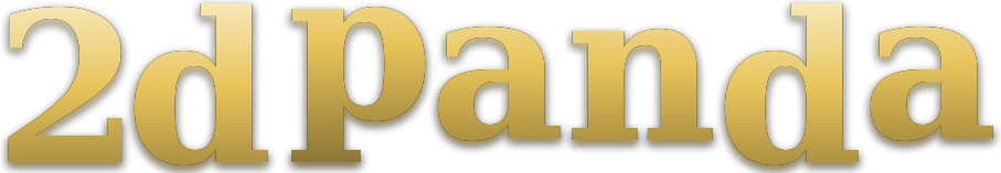 2d panda logo